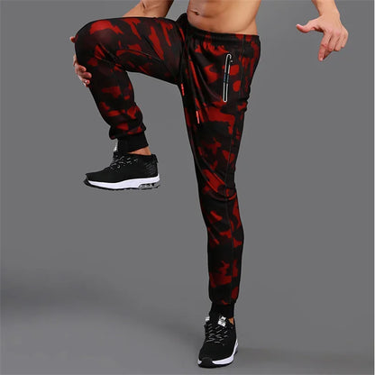 Men's Camouflage Sweatpants - Comfortable Joggers for Casual & Active Wear