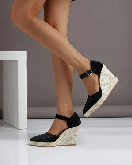 Women's Wedge Sandals - Comfortable Casual Footwear-Various Colors