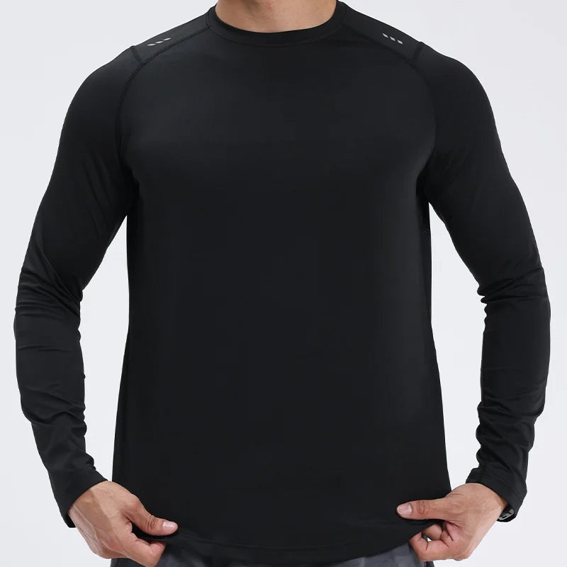 Men's Compression Slim Fit Long Sleeve Sweater