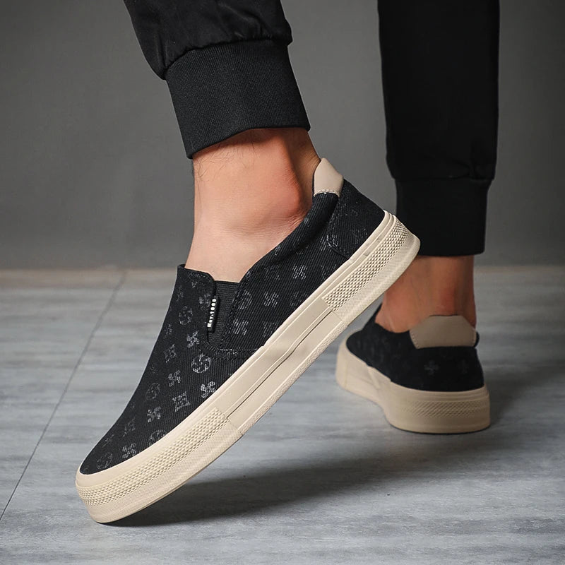 Men's Canvas Slip-On Breathable Loafers