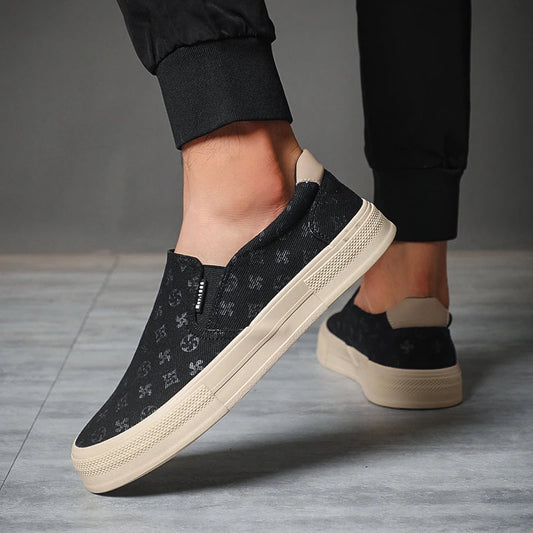 Men's Canvas Slip-On Breathable Loafers