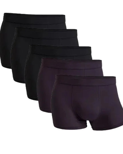 Five-Pack Bamboo Boxers for Men
