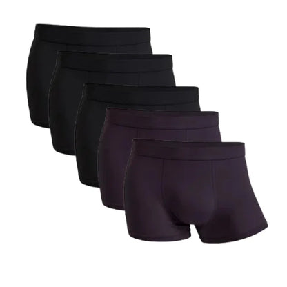 Five-Pack Bamboo Boxers for Men