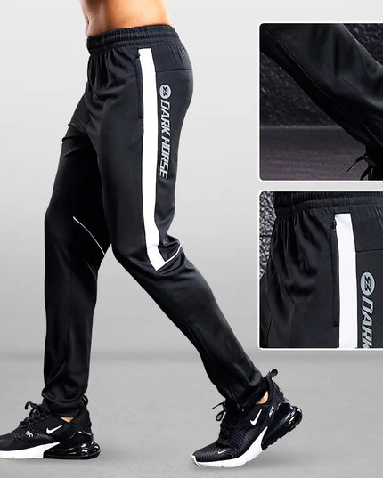 Men's Athletic Sweat Pants with Zipper Pockets