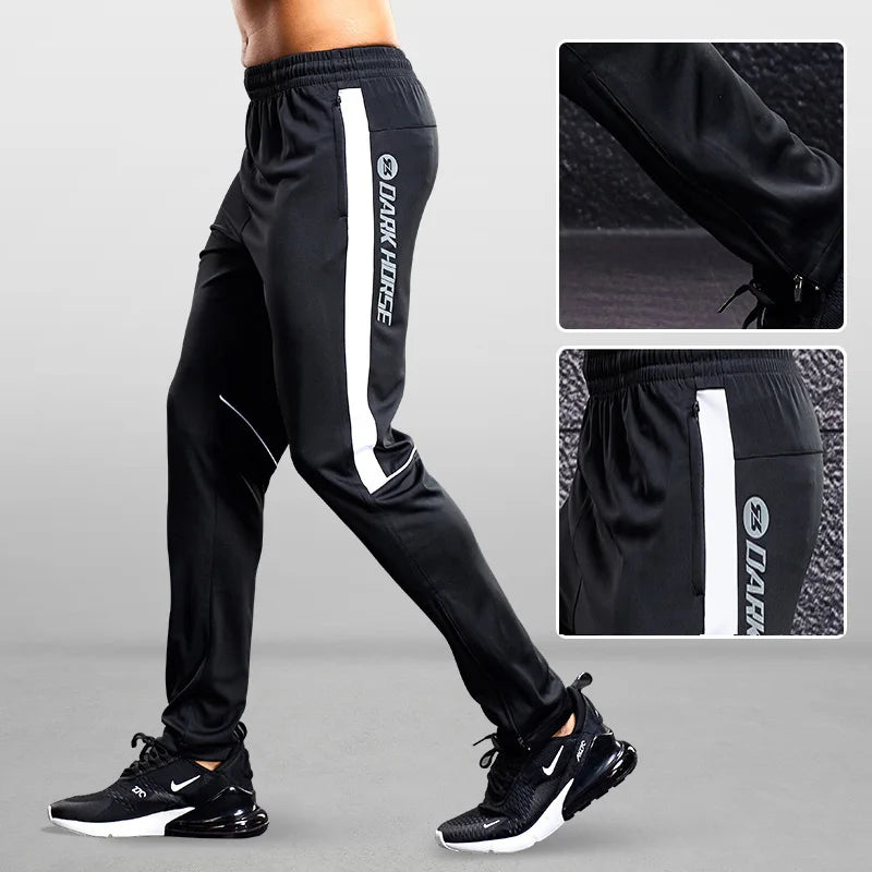Men's Athletic Sweat Pants with Zipper Pockets