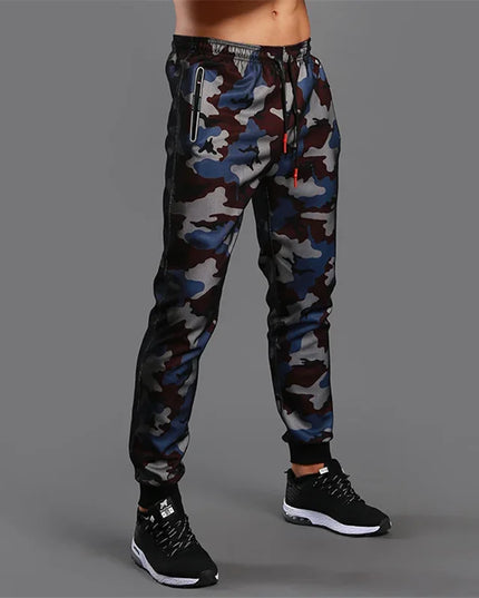 Men's Camouflage Sweatpants - Comfortable Joggers for Casual & Active Wear