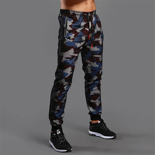 Men's Camouflage Sweatpants - Comfortable Joggers for Casual & Active Wear