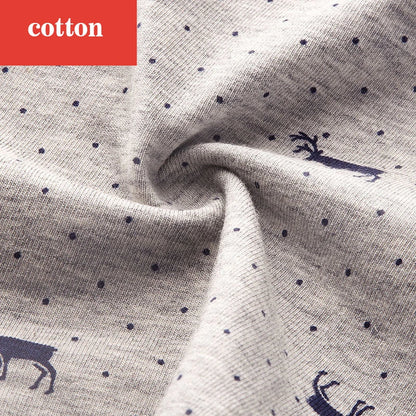 4 Pack Men's Cotton Boxer Shorts - Soft and Stylish Underwear - Various Design Combinations