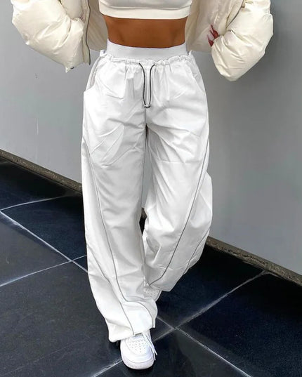 Women's Baggy Harem Sweatpants with Wide Leg Fit