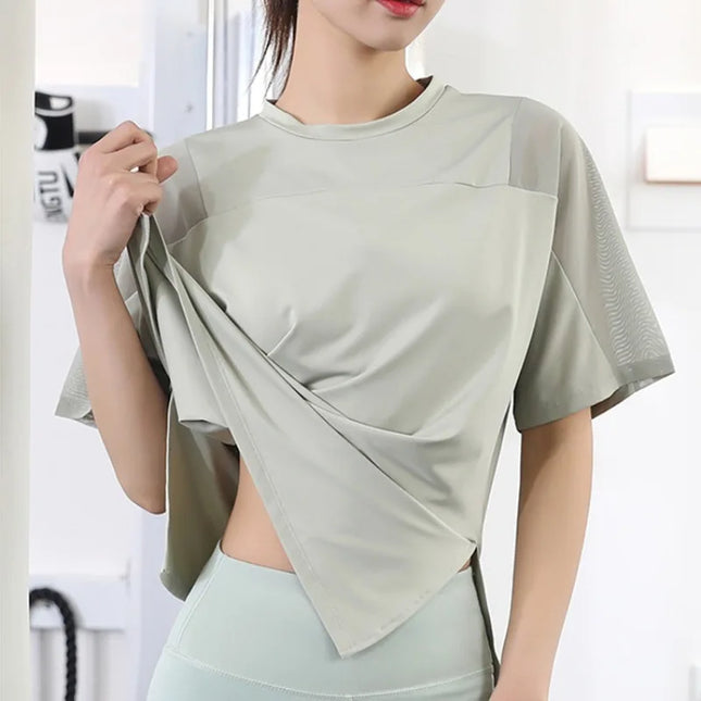 Women's Quick-Dry Breathable Loose Fit Sports T-Shirt