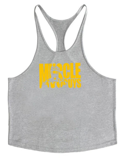 Men's Fitness Tank Top - Sleeveless Bodybuilding Vest
