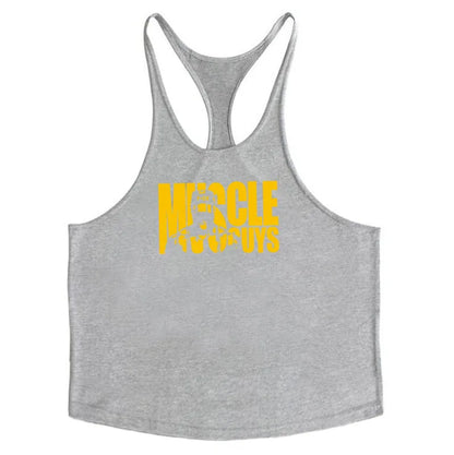 Men's Fitness Tank Top - Sleeveless Bodybuilding Vest