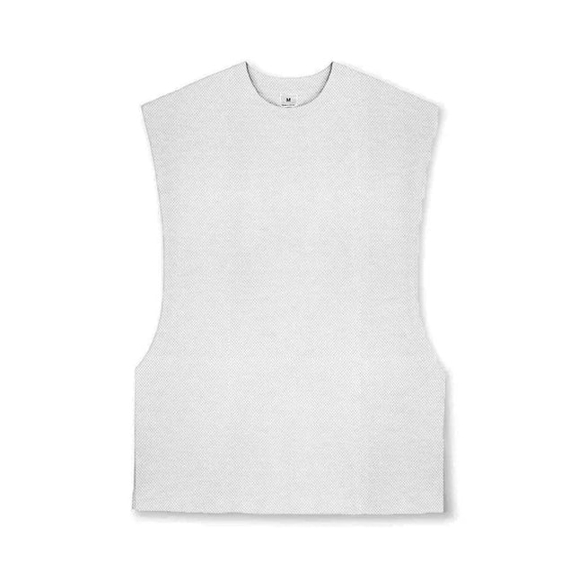Men's Open Side Cut-Off Vest - Gym Tank Top for Men