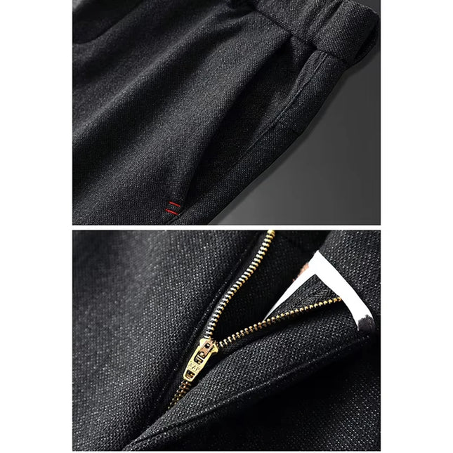 Men's Casual Straight Leg Long Pants - Slim Fit Design