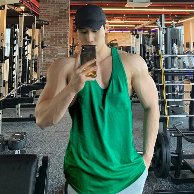 Mesh Vest Men's Tank Top