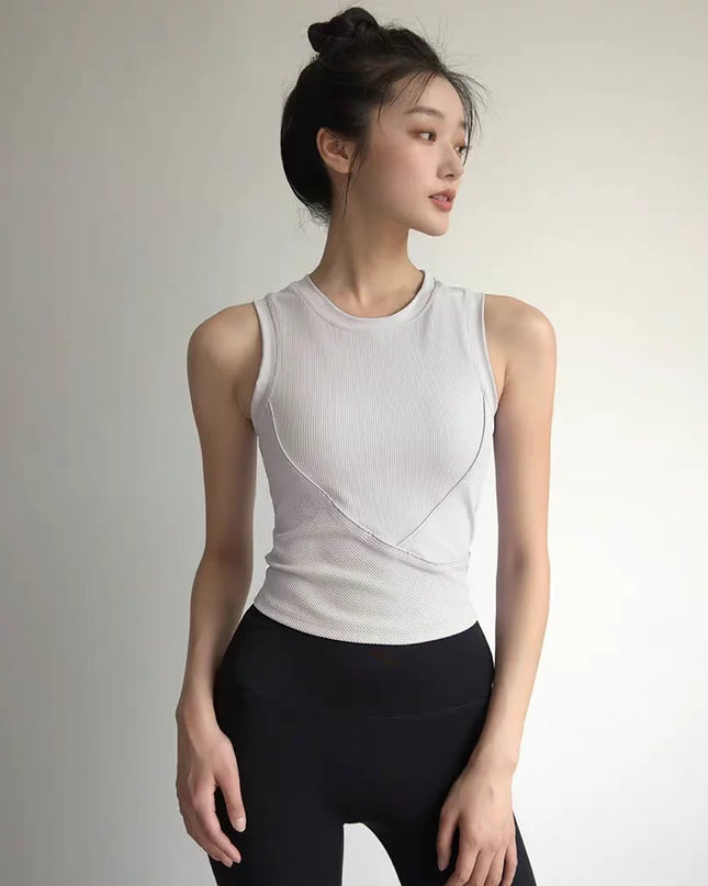 Women's Padded Push-Up Sports Vest