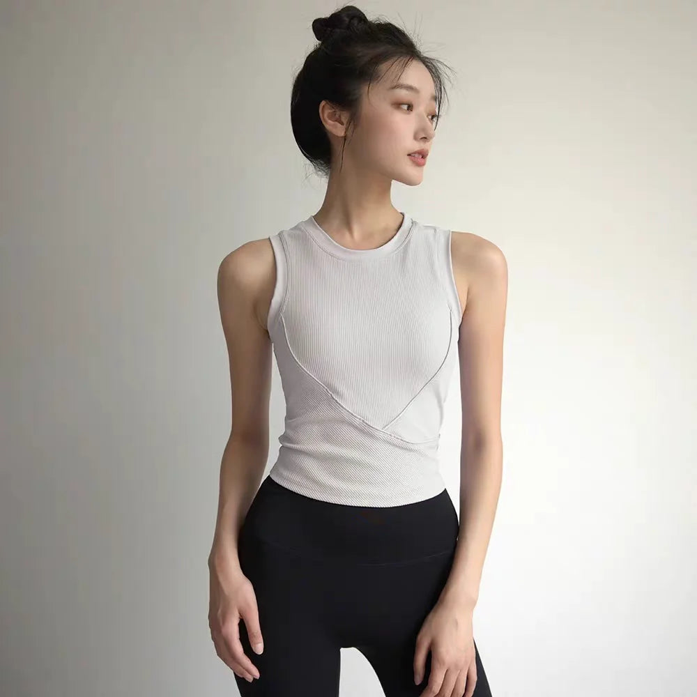 Women's Padded Push-Up Sports Vest