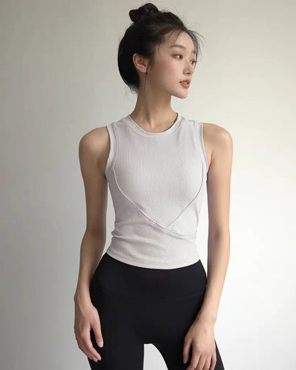 Women's High-Support Padded Push-Up Sports Vest