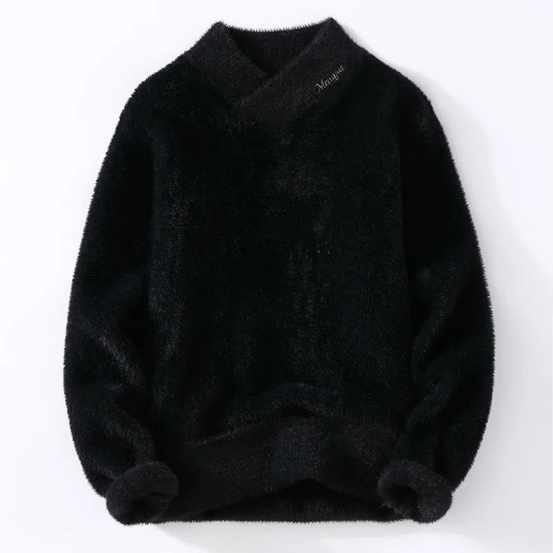 Men's Korean Style Warm V-Neck Sweater