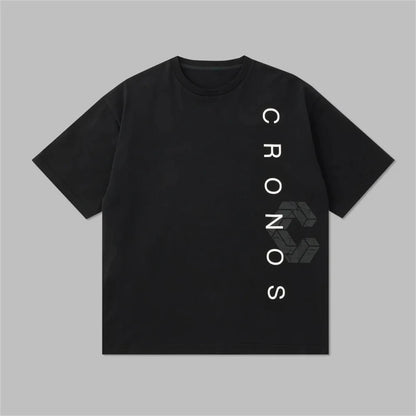 Cronos Men's Loose Fit Oversized Cotton T-Shirt