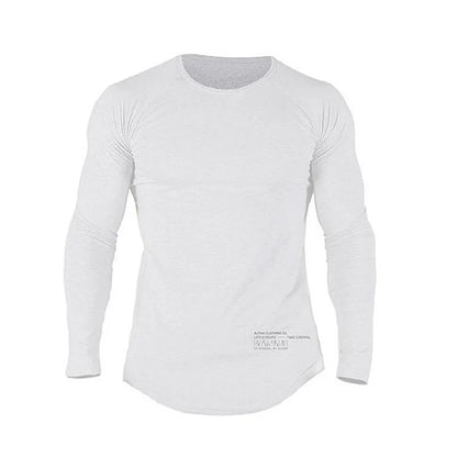 Men's Alph Fitness Cotton Casual Long Sleeve Sweater