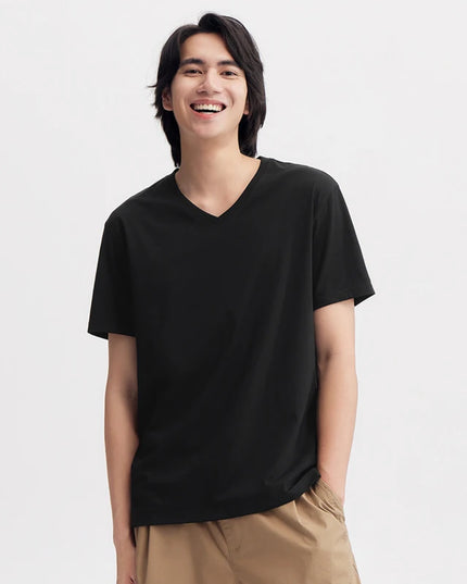 Semir Men's Slim-Fit V-Neck T-Shirt - Comfortable and Stylish Casual Wear