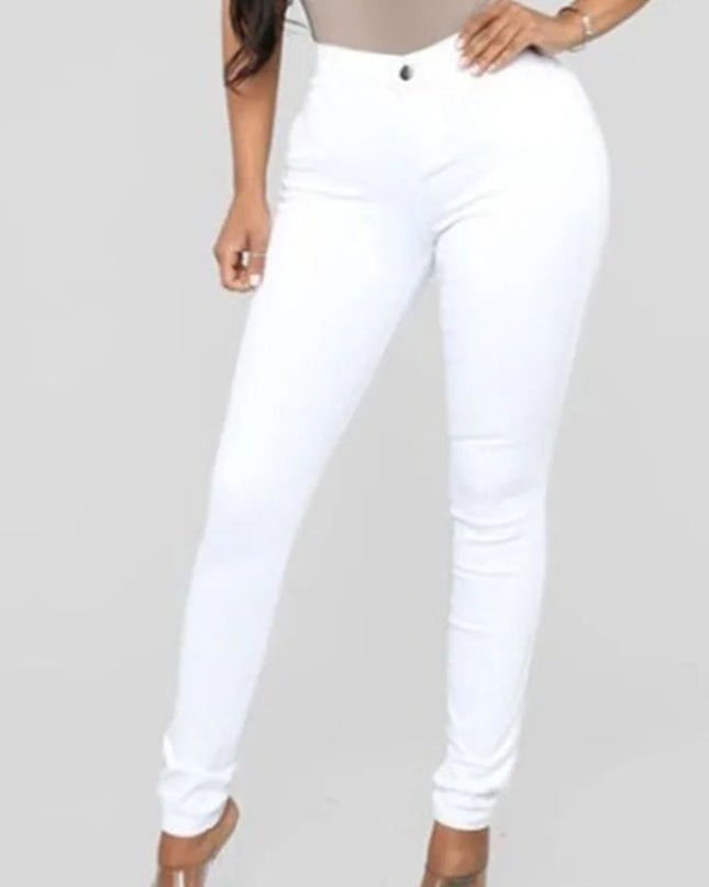 Botvotee Women's Skinny High-Waisted Pencil Jeans | Casual Slim Fit Denim for Women