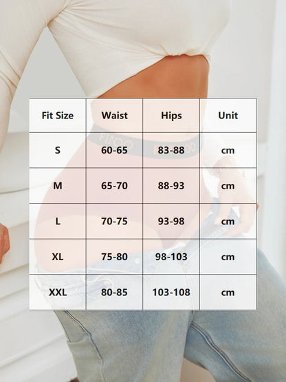 4-Piece Women's Cotton Seamless Mid-Waist Briefs Set – Breathable, Stretchy, Comfortable Underwear for Everyday Wear