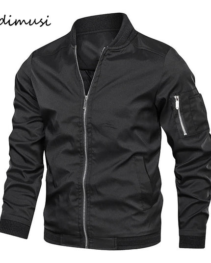 Men's Casual Slim Fit Bomber Jacket