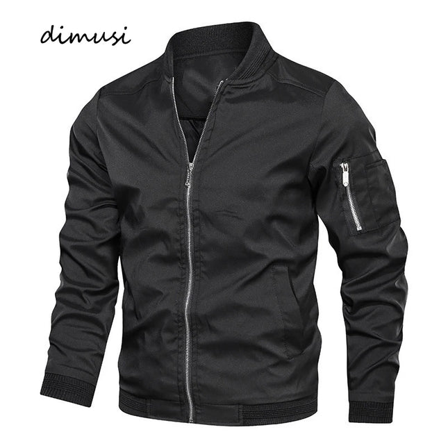 Men's Casual Slim Fit Bomber Jacket