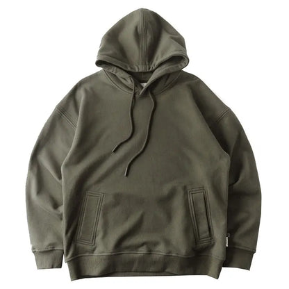 Men's Retro Hooded Loose Fit Sweater