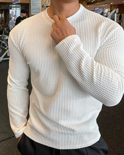 Men's Casual Oversized Long Sleeve Sweater