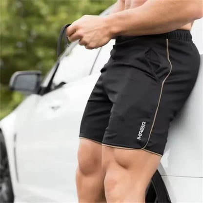 Men's Quick-Dry Breathable Slim-Fit Sports Shorts