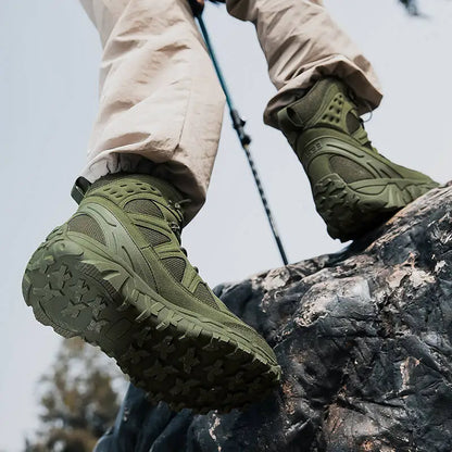 Men's Military Tactical Safety Boots – Durable Combat and Work Boots