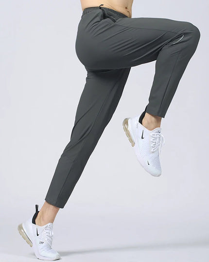 Men’s Elastic Running Joggers – Athletic Sweatpants for Sports and Exercise