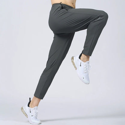 Men’s Elastic Running Joggers – Athletic Sweatpants for Sports and Exercise