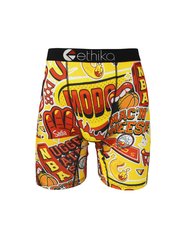 Ethika Men's Boxer Briefs - Breathable, Moisture-Wicking Underwear with Non-Ride-Up Fit and Chafe-Resistant Seams (S-XXXL)