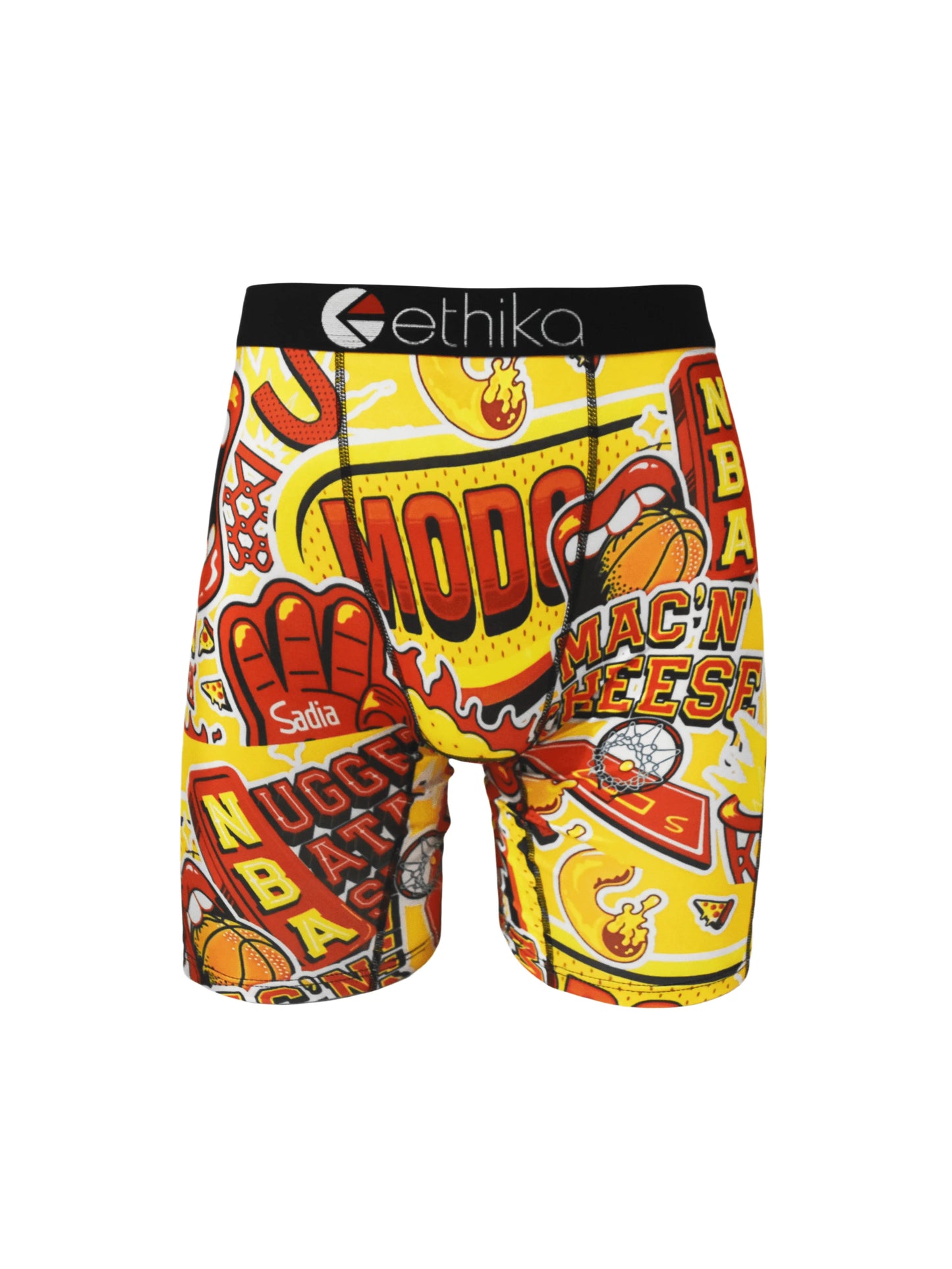 Ethika Men's Boxer Briefs - Breathable, Moisture-Wicking Underwear with Non-Ride-Up Fit and Chafe-Resistant Seams (S-XXXL)