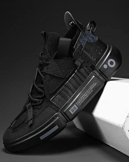 Men's Casual Sneakers - Breathable Luxury Trainers With Trendy Design