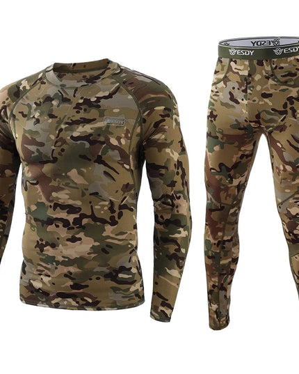 Men's Thermal Compression Activewear Sweater and Pants Set
