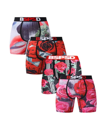BPSD 5-Pack Men's Breathable Boxer Briefs Underwear