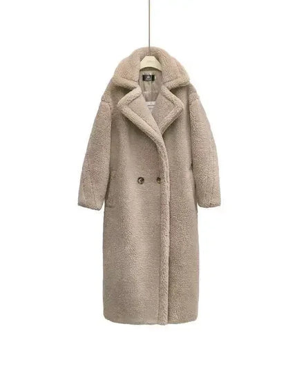 Women's Faux Fur Coat - Long, Thick, Warm, Elegant Winter Coat for Women