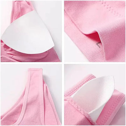 Seamless Women's Push-Up Wireless Bra with Removable Padding