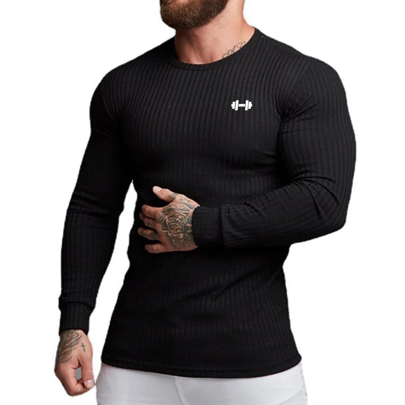 Men's Slim Fit Long Sleeve Fashion Knitted Sweater