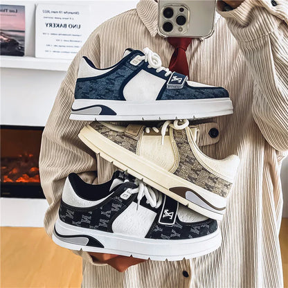 Men's Non-Slip Heightening Sneakers with Soft Sole