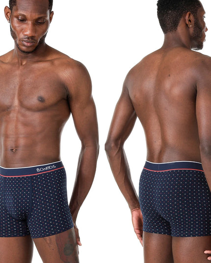 Men's Cotton Boxer Shorts - 5-Pack Comfortable Underwear for All-Day Wear
