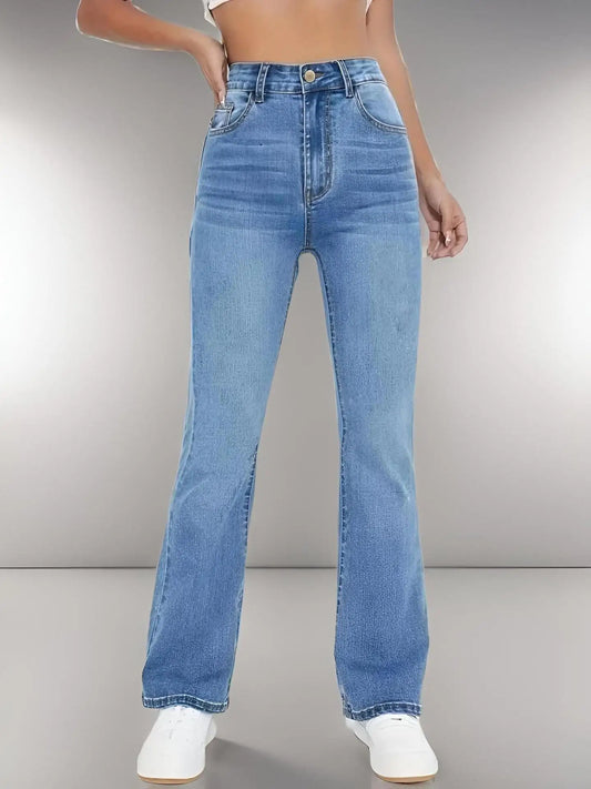 Women's High Waist Slimming Casual Denim Jeans