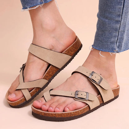 Elegant Women's Classic Suede Slippers