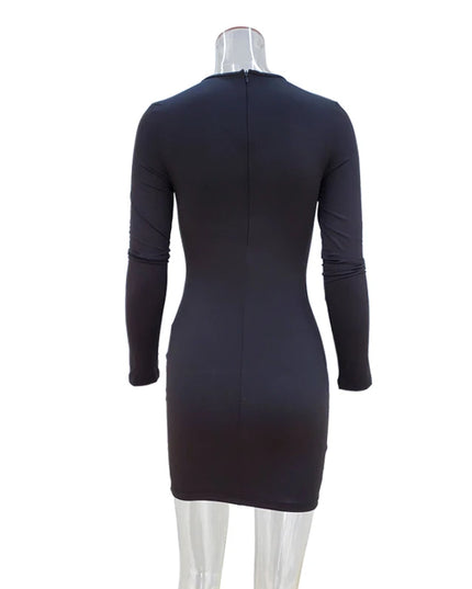 Hollow-Out Corset Mini Dress: Bodycon Styles for Women