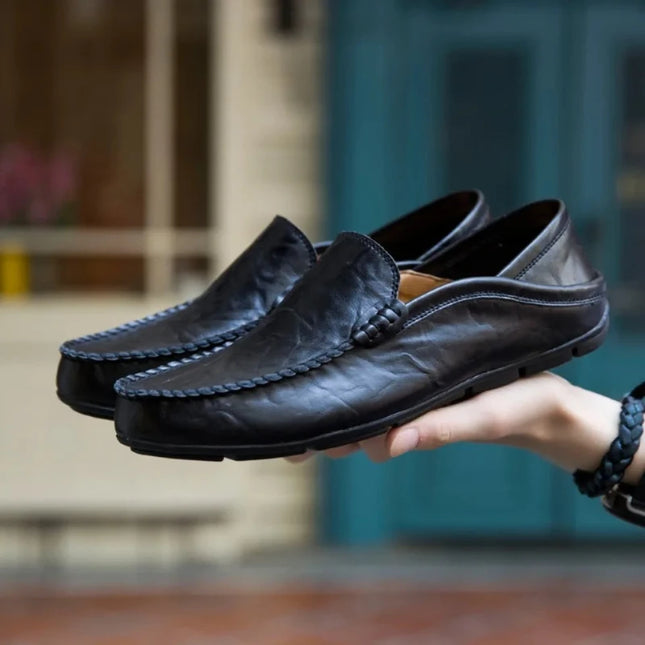 Men's Faux Leather Loafer